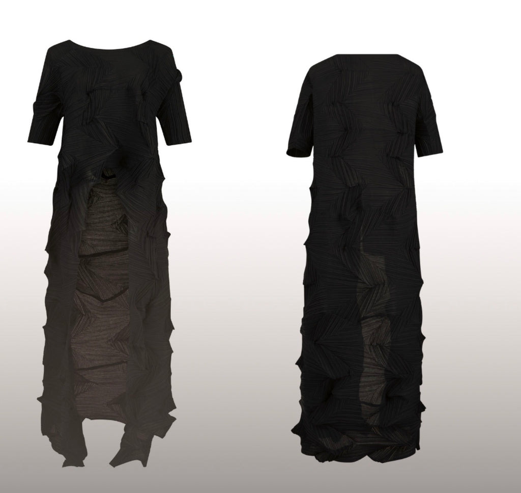 CASCADA – Blusa Capa Origami